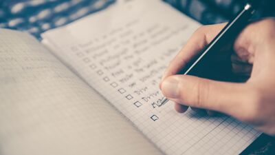 Marketing assessment checklist